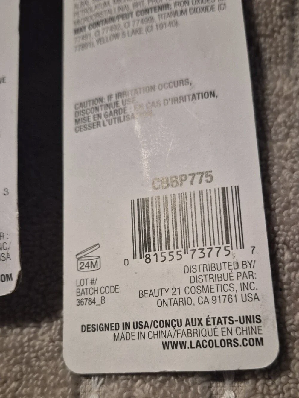 LA Colors Deluxe Eyeliner/Brow Pencil & Skinny Brow Pencil Brown
